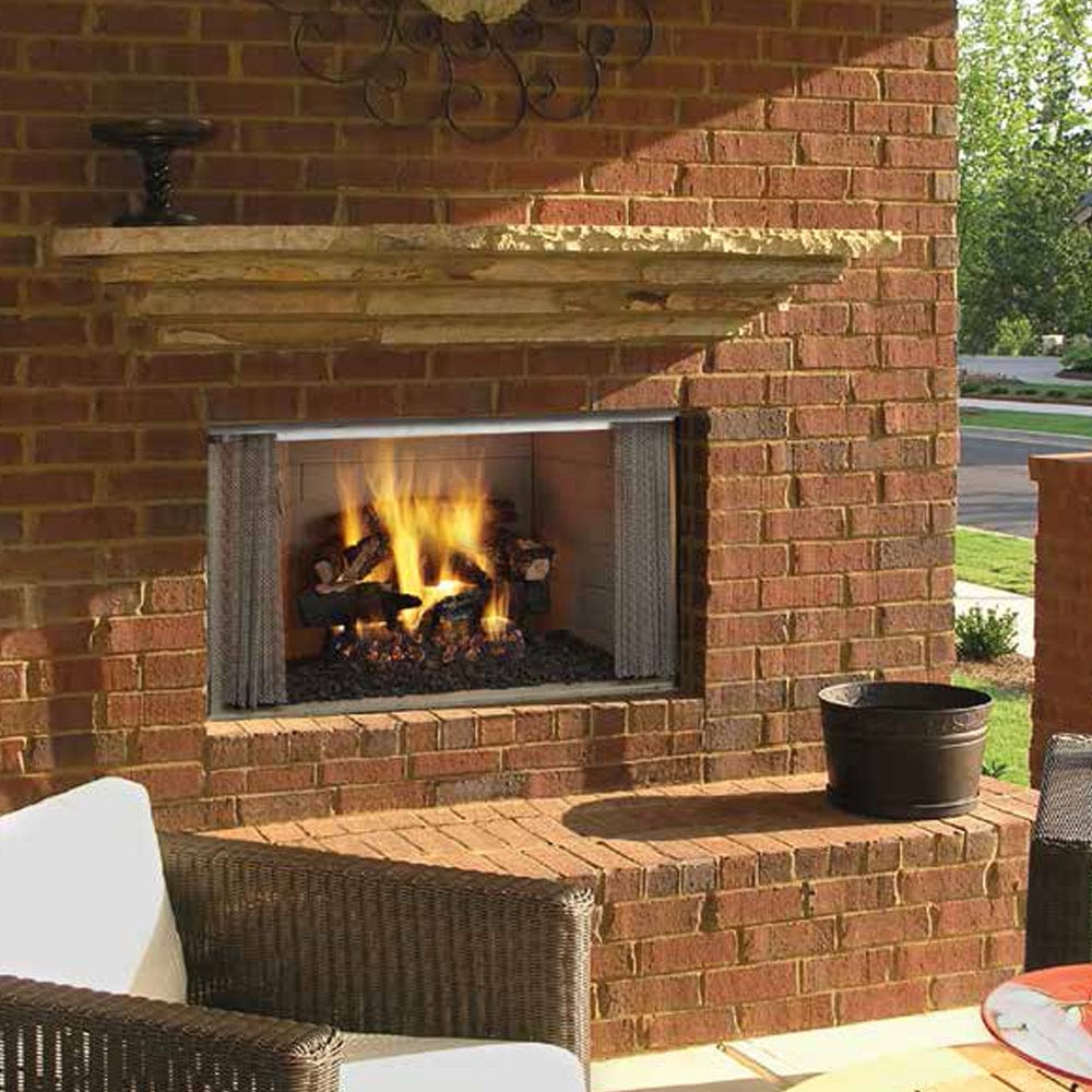 Majestic 36 Outdoor Villa Wood Firebox