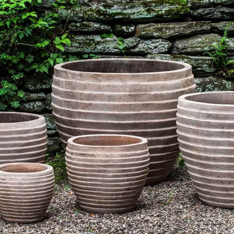 Tron Cao Clay Earthenware Large Plant Pots