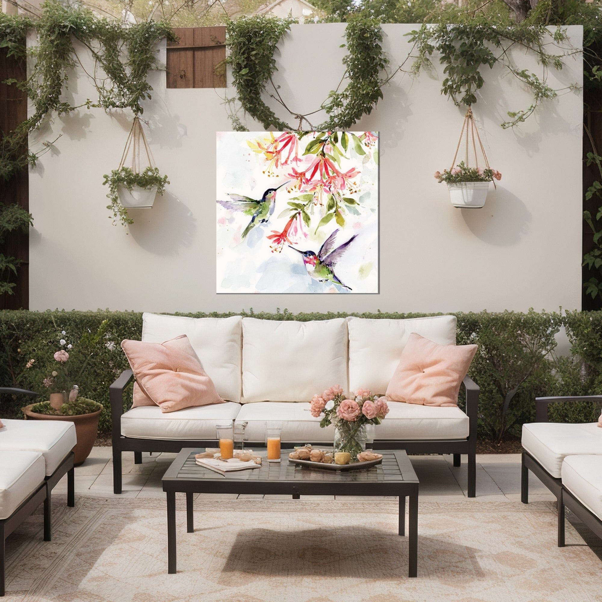 Flit & Flutter Outdoor Canvas Art