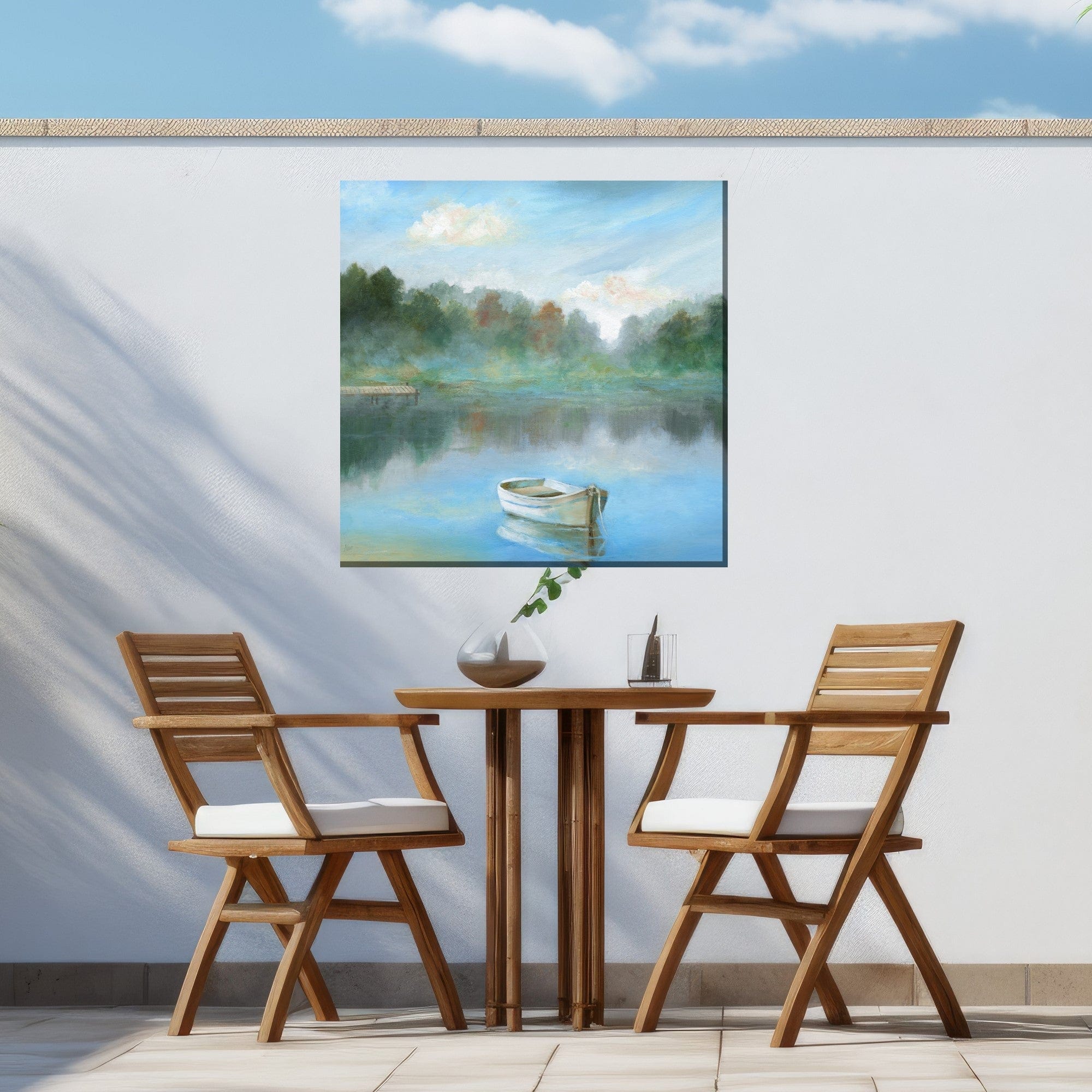 Floating Away Outdoor Canvas Art