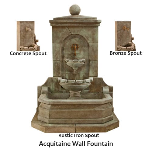 Acquitaine Wall Fountain