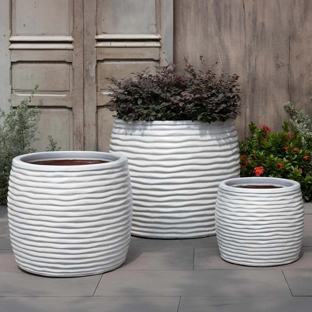 Montauk Planter Tall  Nested Set of 3 | Glazed Collection