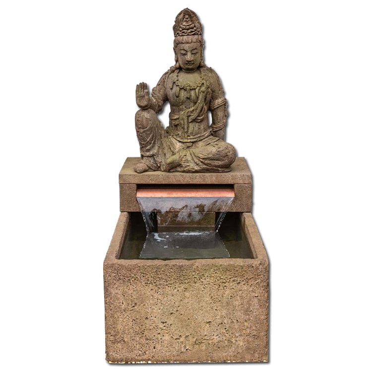 Antique Quan Yin Buddha Outdoor Fountain