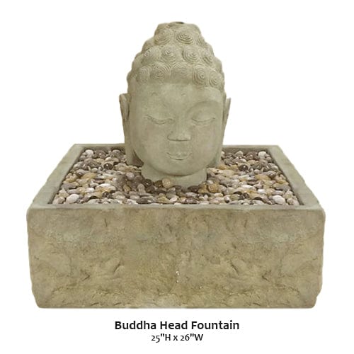 Buddha Head Fountain