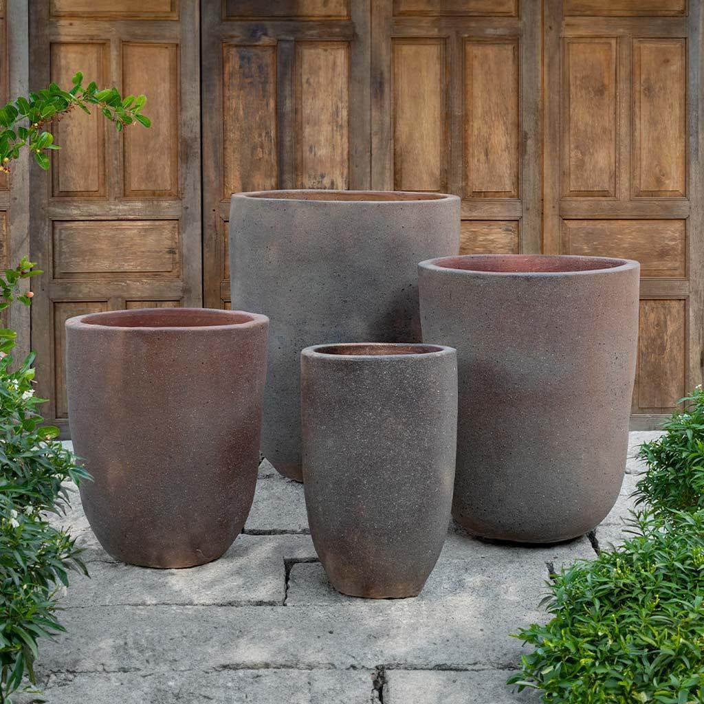 Dalat Planter Sandblasted | Terra Cotta Planter