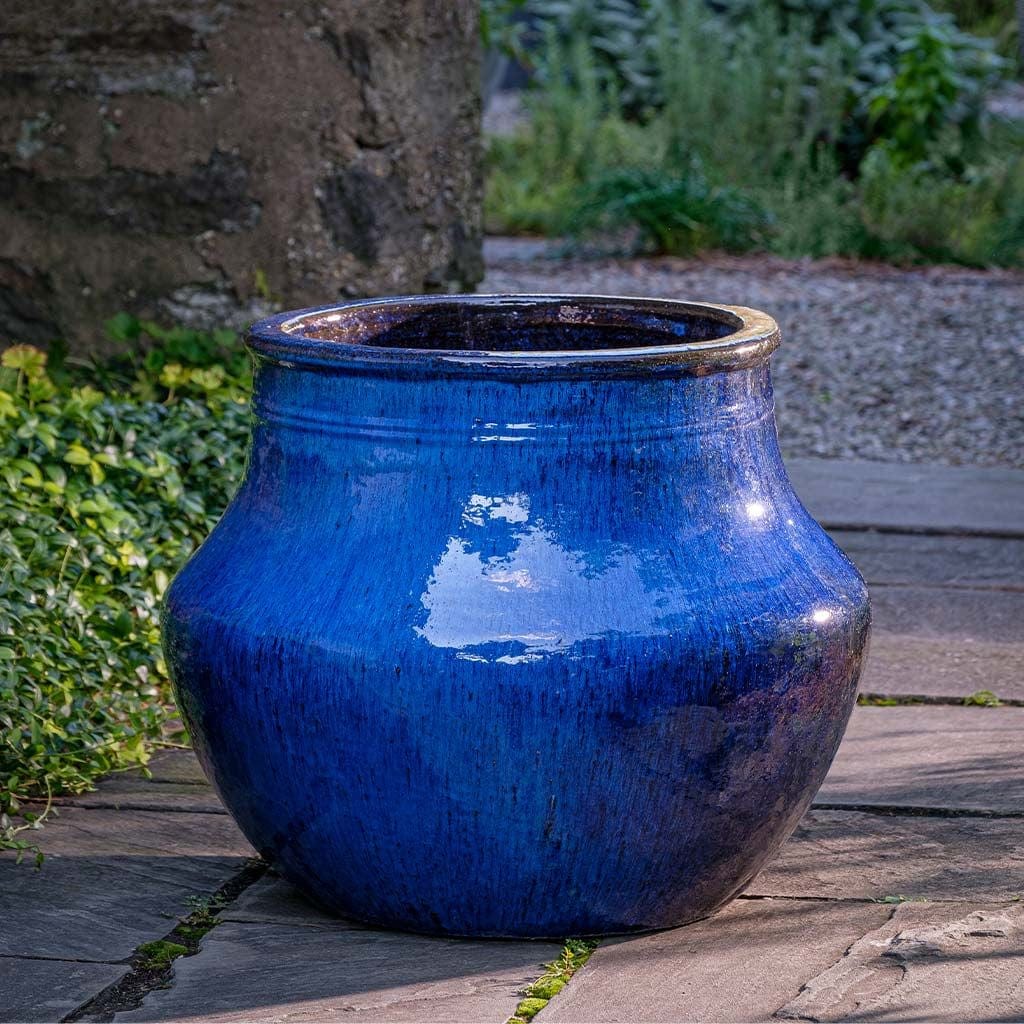 Del Corso Glazed Terra Cotta Planter