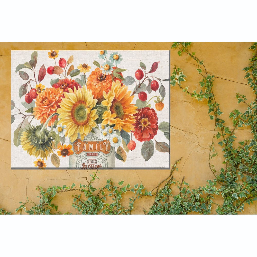 Family Blessings Outdoor Canvas Art