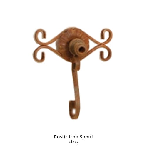 Gi-127 Rustic Iron Spout