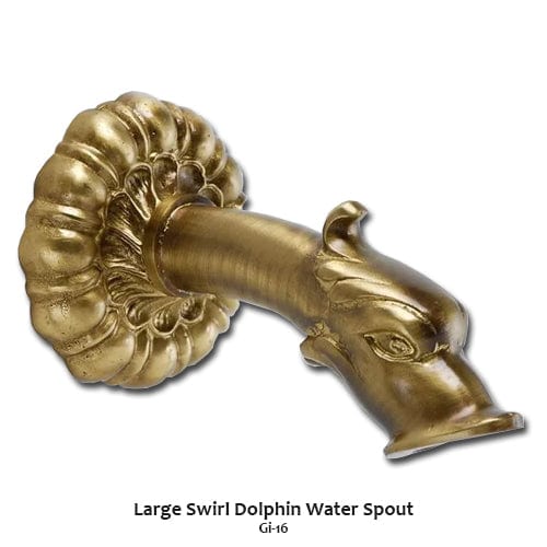 GI-16 Large Swirl Dolphin Water Spout