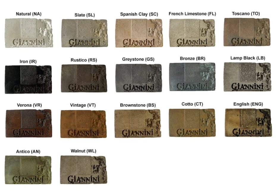 Giannini Color Chart