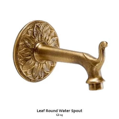 GI-14 Leaf Round Water Spout