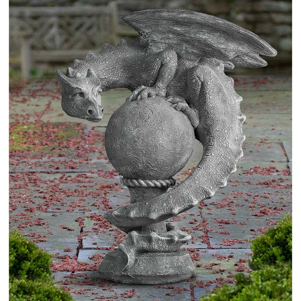 Sentry Dragon | Cast Stone Garden Sculpture