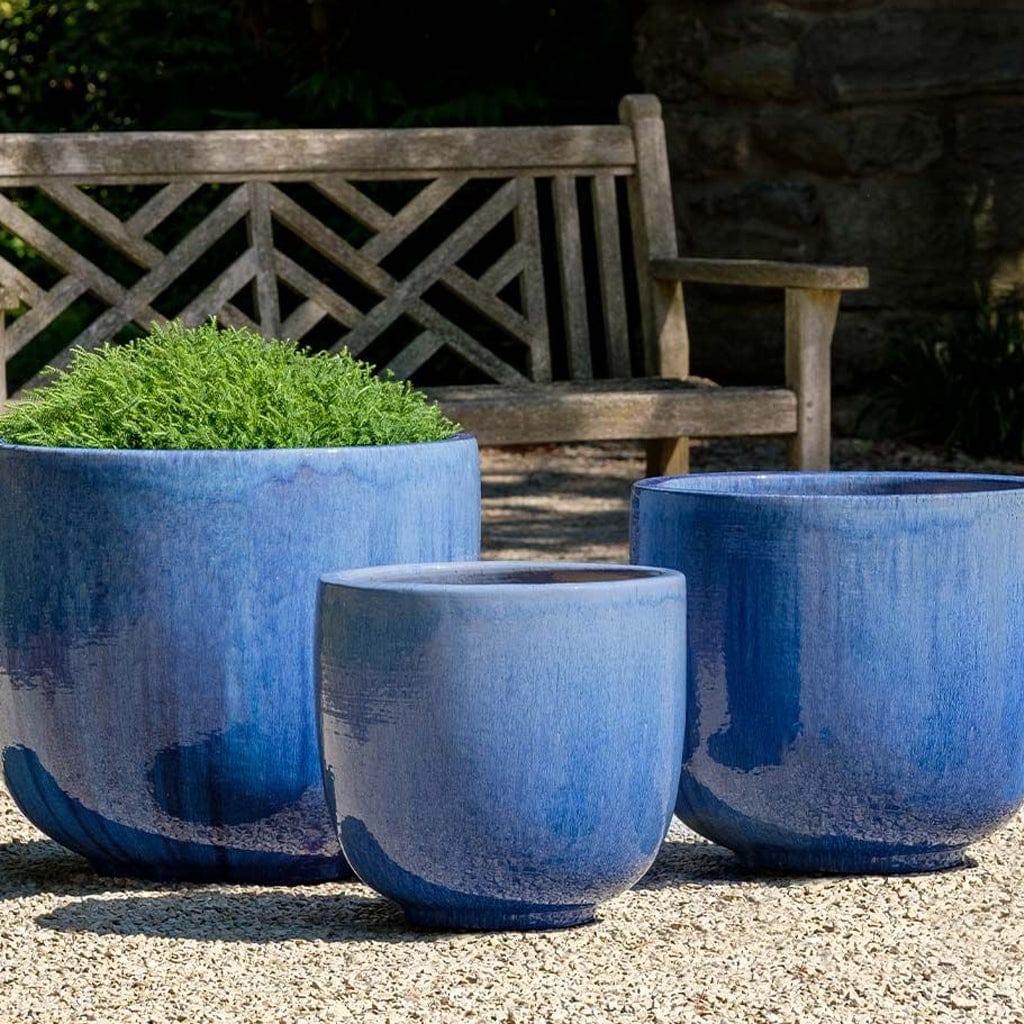 Mara Planter in Marrakesh Blue - Nested Set of 3