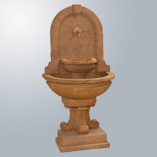 Montefalco Wall Fountain For Bronze Spout