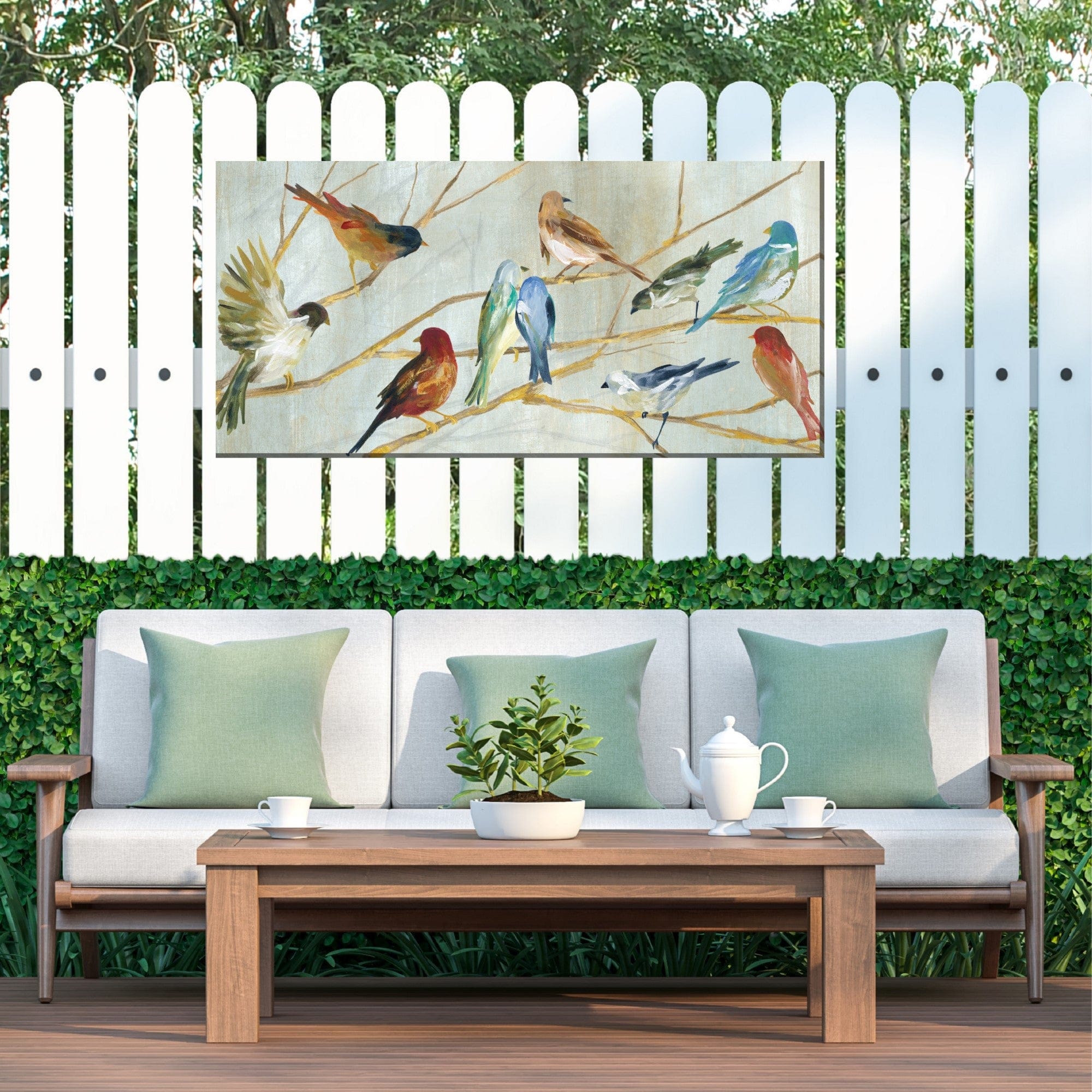 Branching Out Outdoor Canvas Art