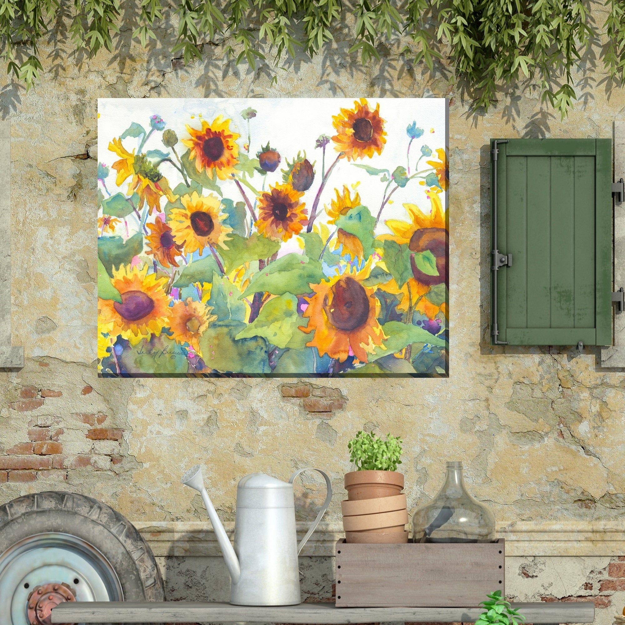 Ramblers Outdoor Canvas Art