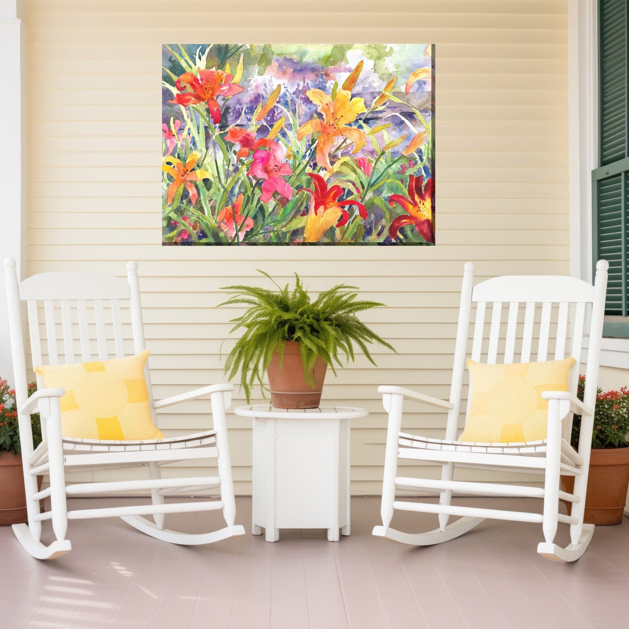 Daylights Outdoor Canvas Art