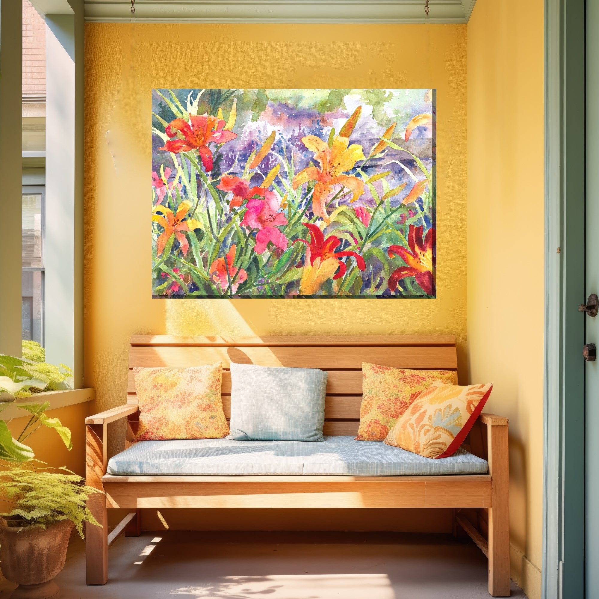 Daylights Outdoor Canvas Art