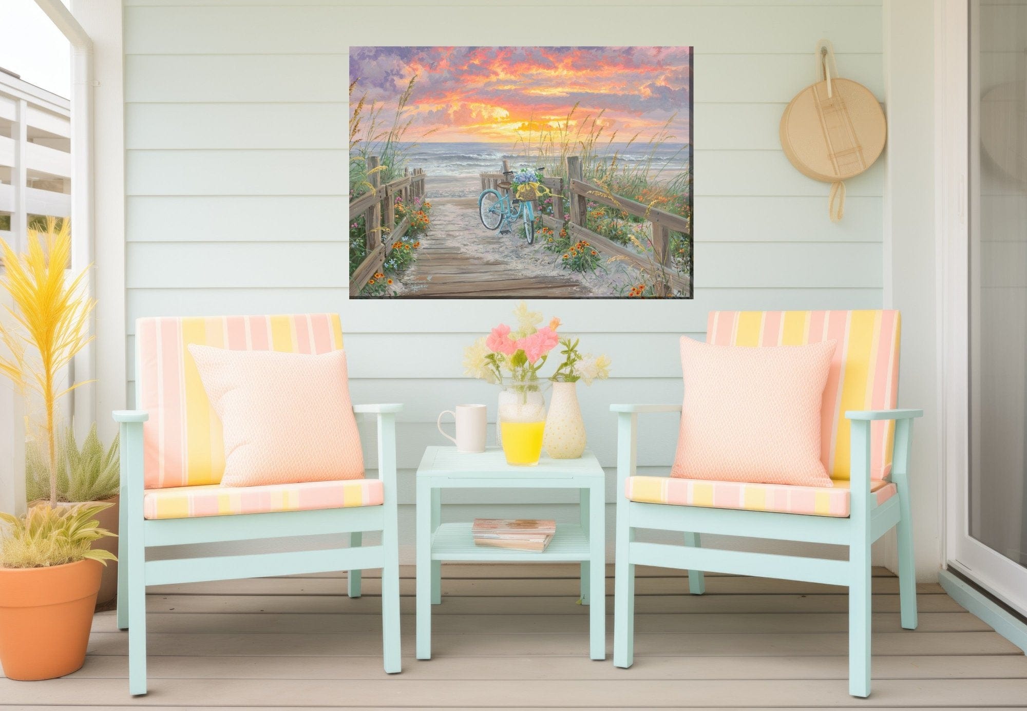 Early Riser Outdoor Canvas Art