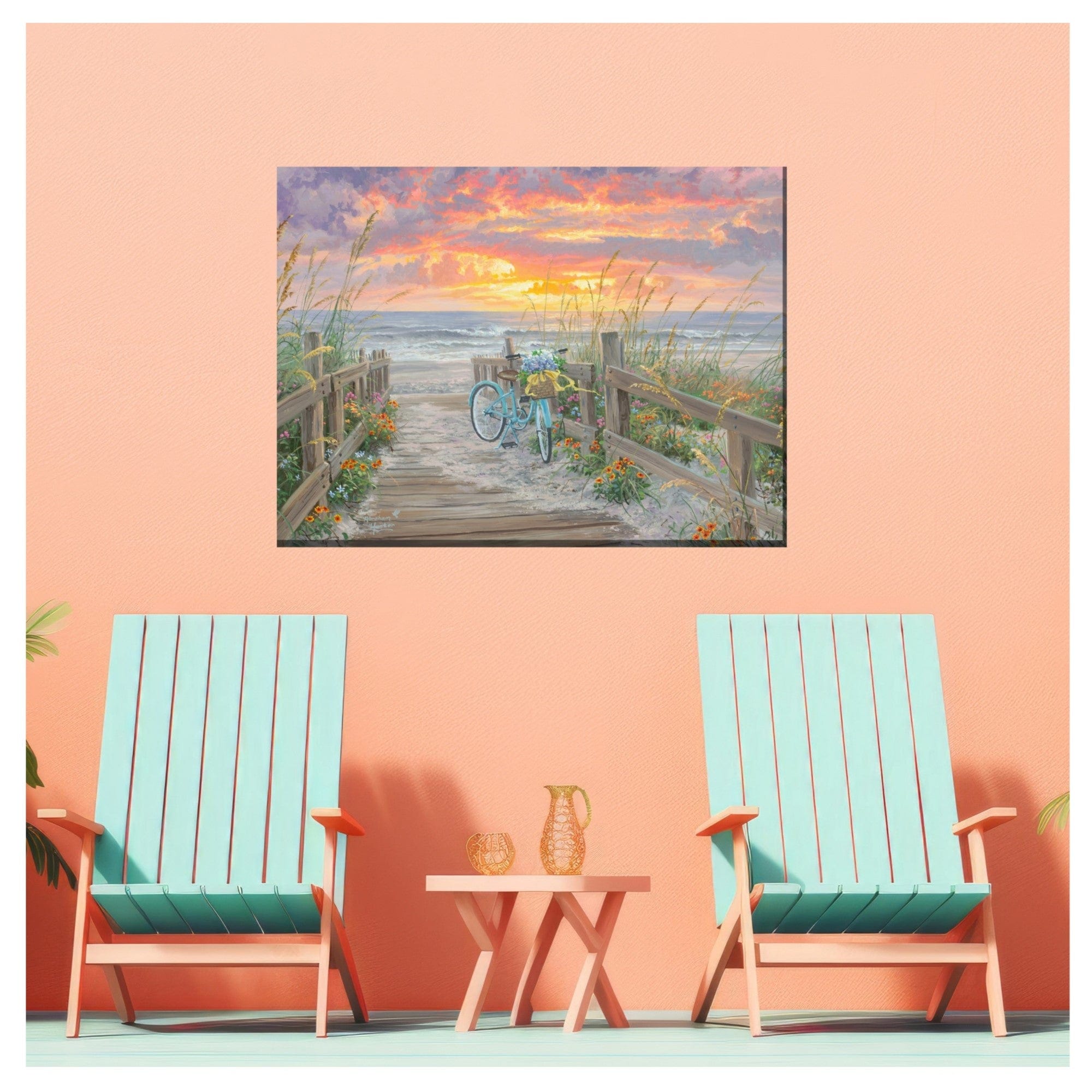 Early Riser Outdoor Canvas Art