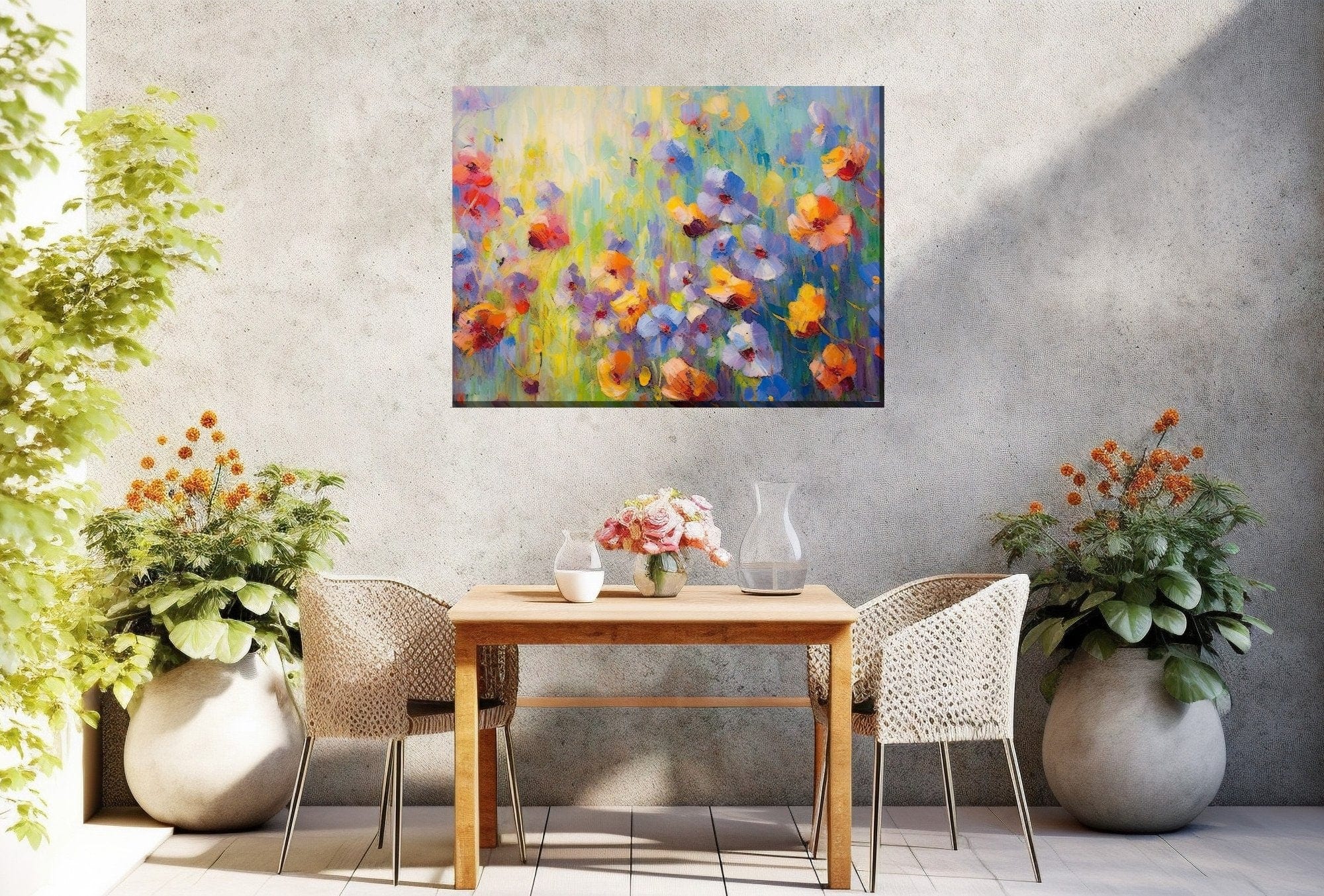 Misty Eyed Outdoor Canvas Art