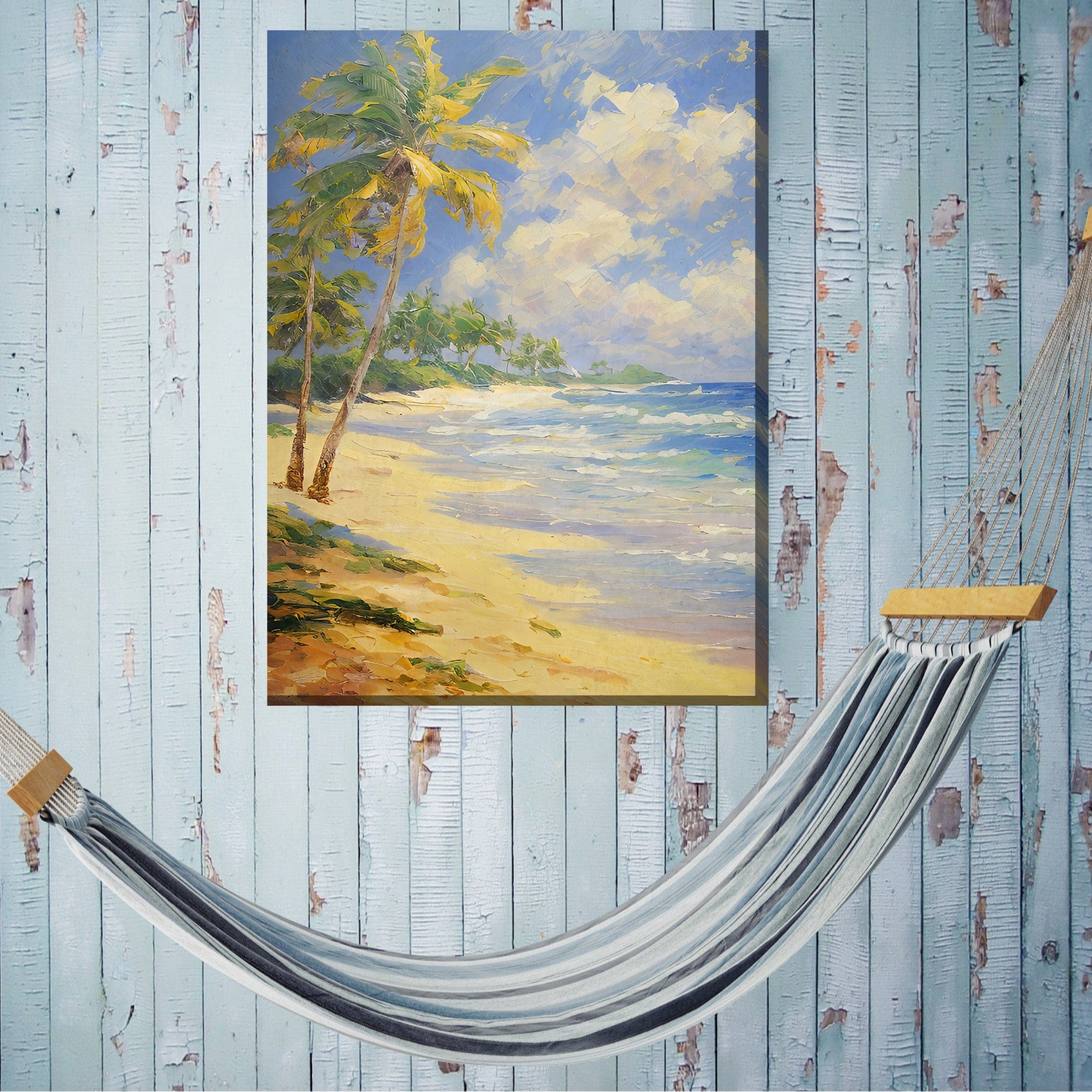 Faraway Island Outdoor Canvas Art