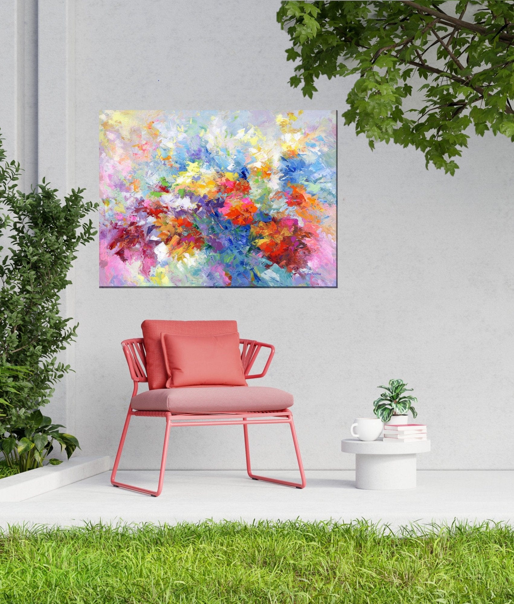 Crescendo Outdoor Canvas Art