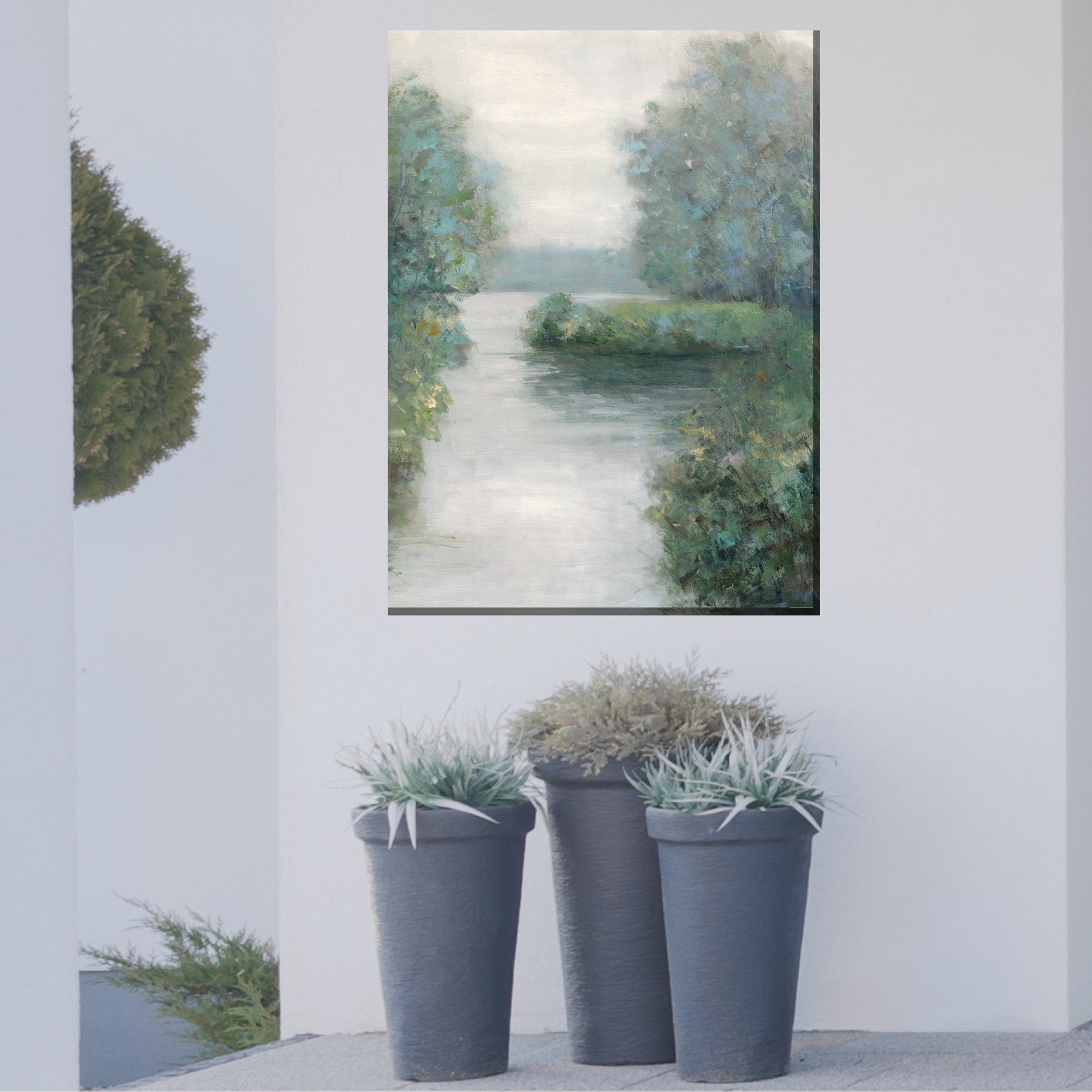 After The Rain Outdoor Canvas Art