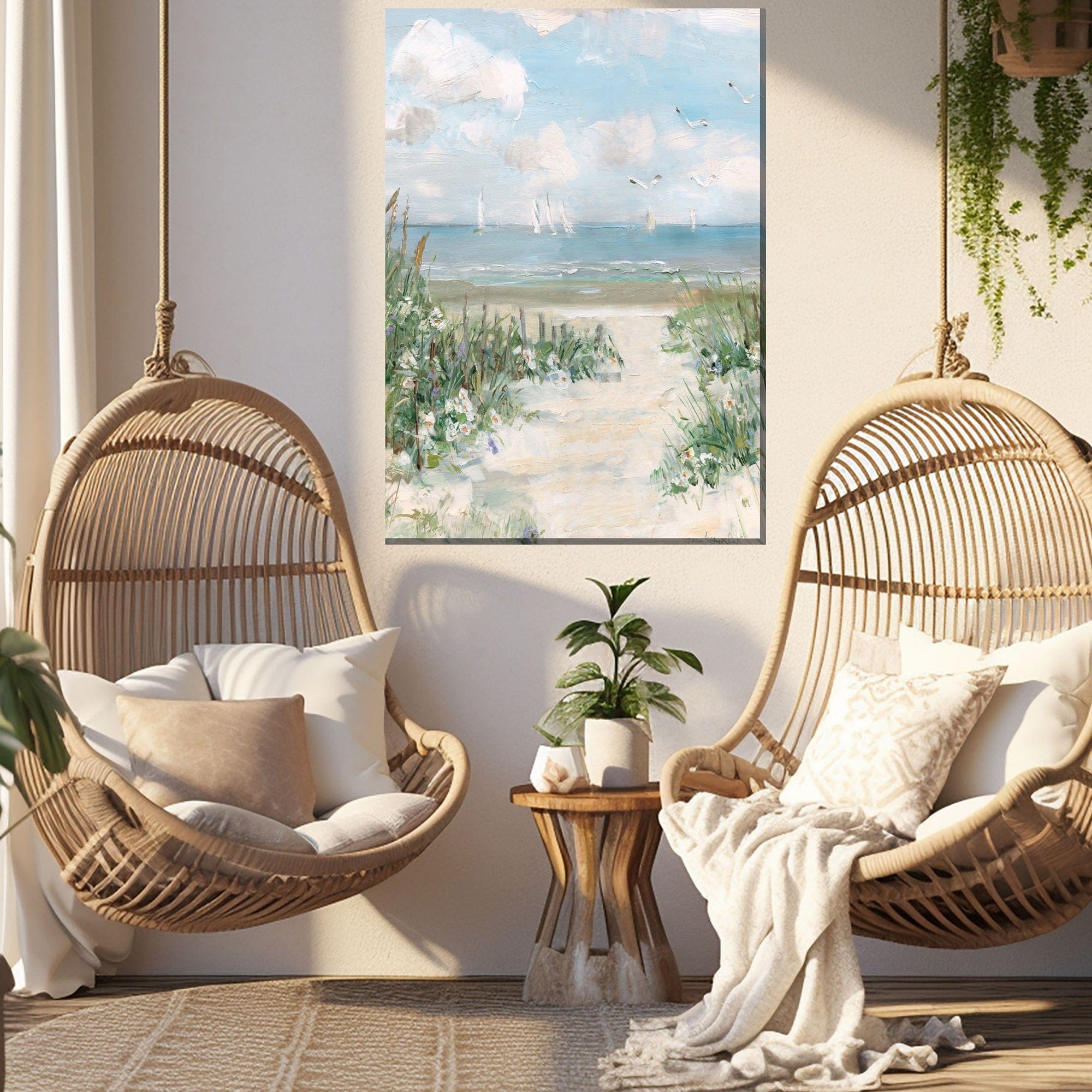 Balmy Breezes Outdoor Canvas Art