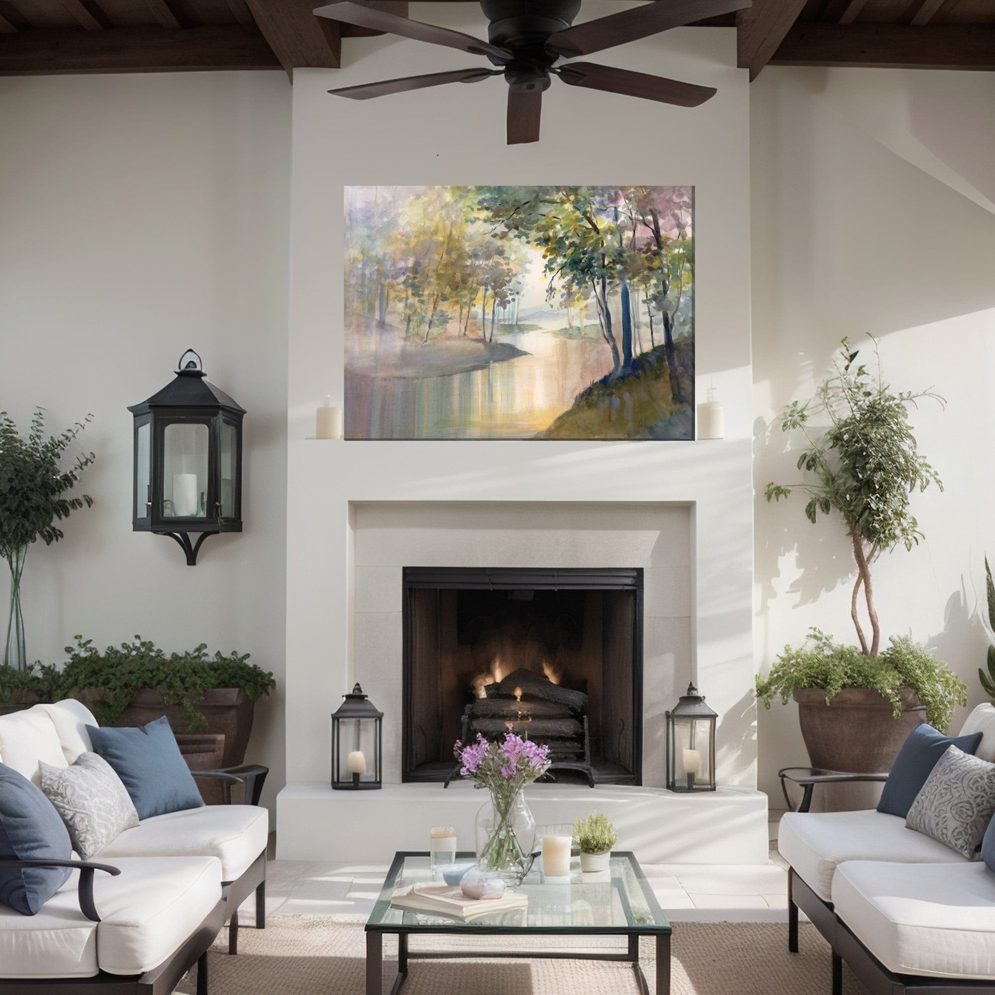 Dreamy Day Outdoor Canvas Art