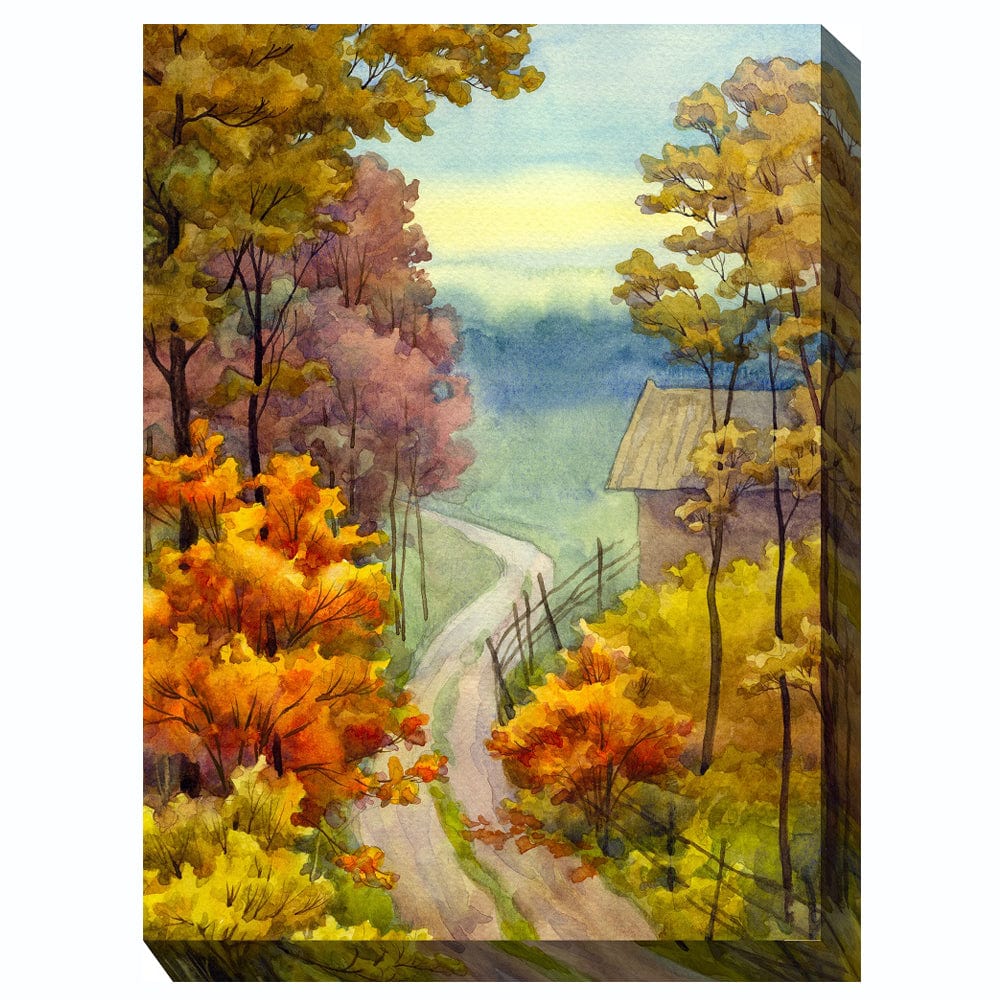 Rambling Road Outdoor Canvas Art