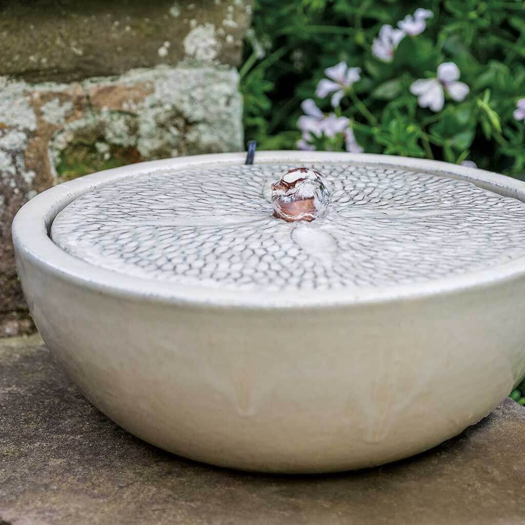 Sand Dollar Fountain in Cream Finish