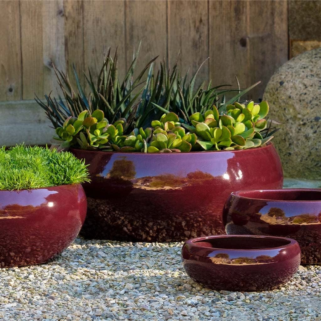 Sasha Glazed Planter Nested Set of 4