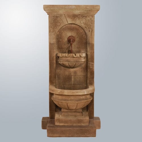 St. Helena Fountain With Step For Rustic Spout