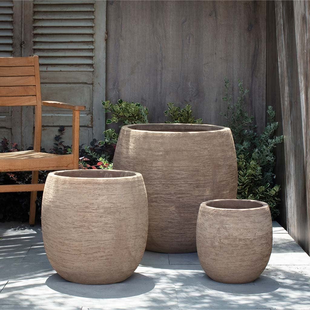 Tahoe Planter Set of 3 | Glazed & Terra Cotta Collection