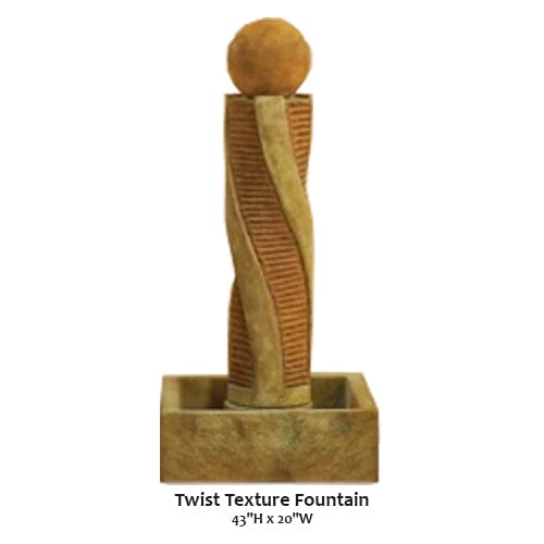 Twist Texture Fountain