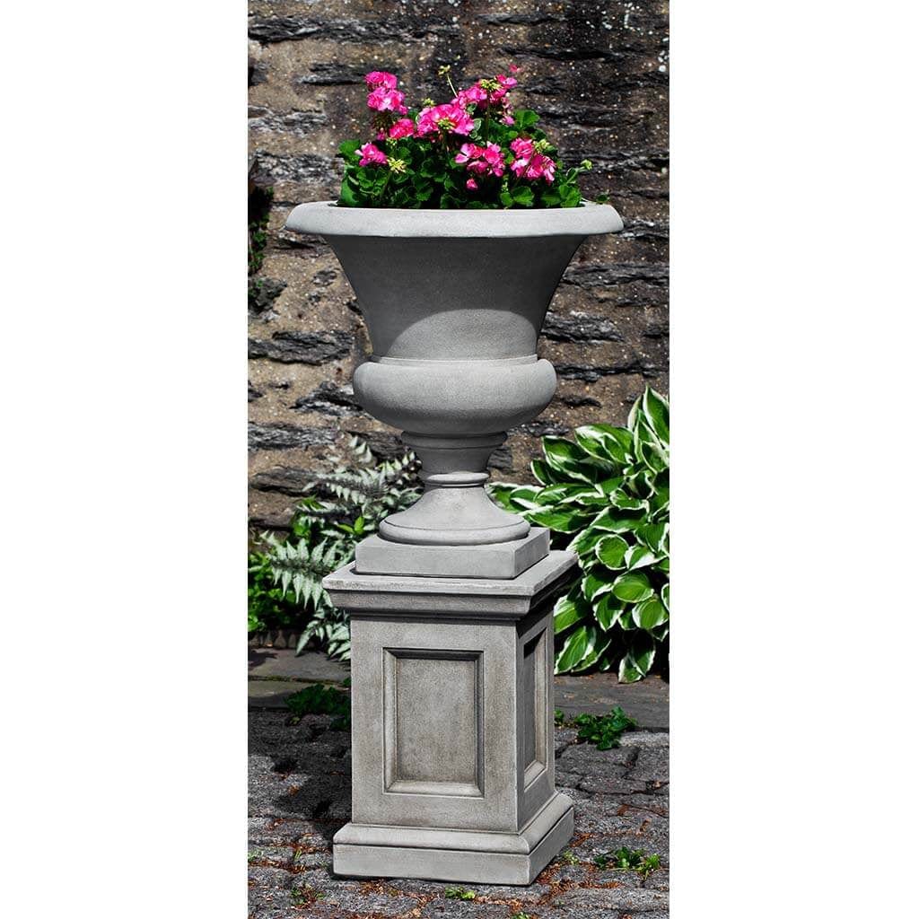 Wilton Urn Garden Planter on Barnett Pedestal (NOT INCLUDED)