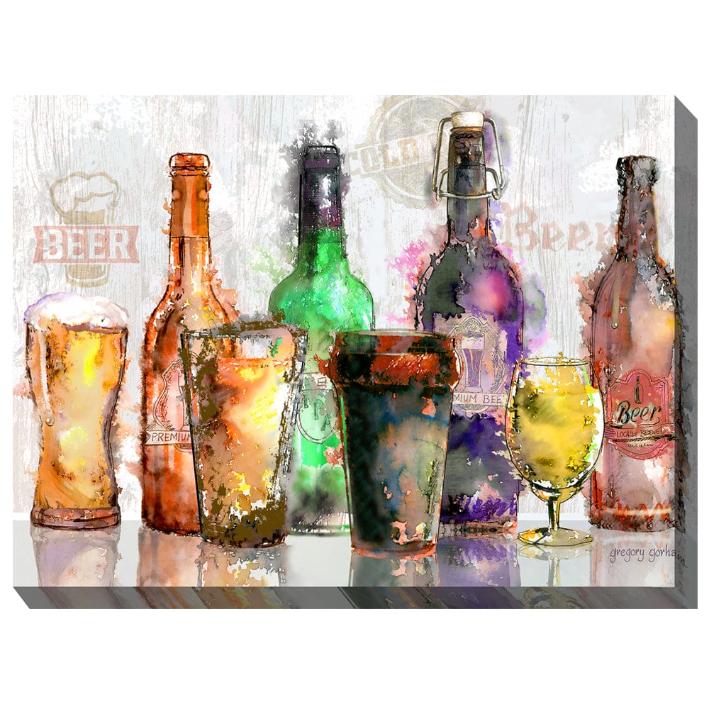 Craft Brews Outdoor Canvas Art - Outdoor Art Pros