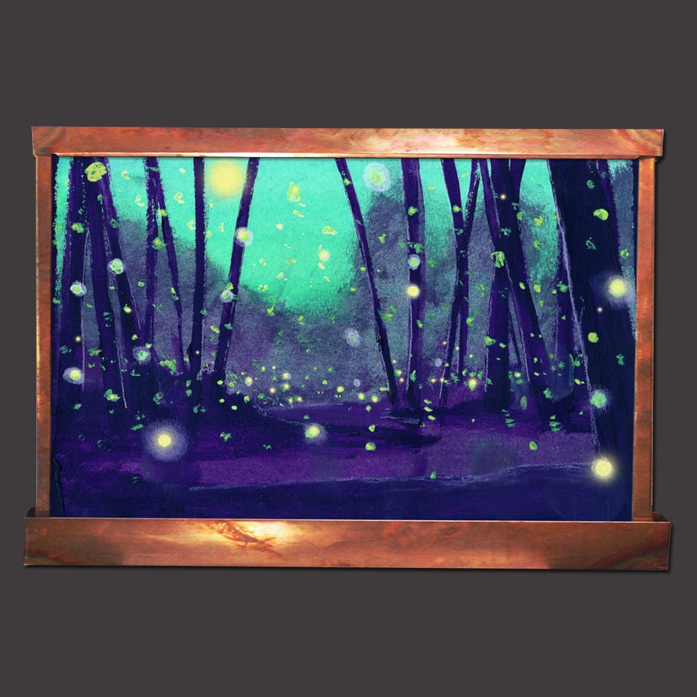 Fireflies at Dusk Wall Fountain - Outdoor Art Pros