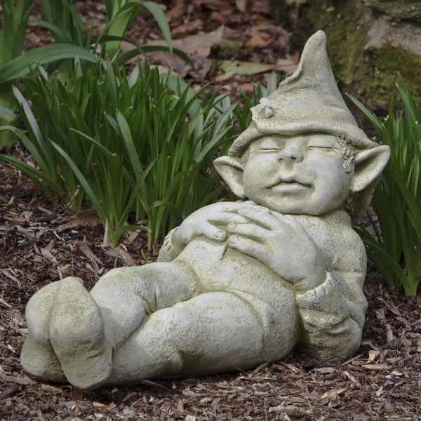 Surprised Garden Elf Statue
