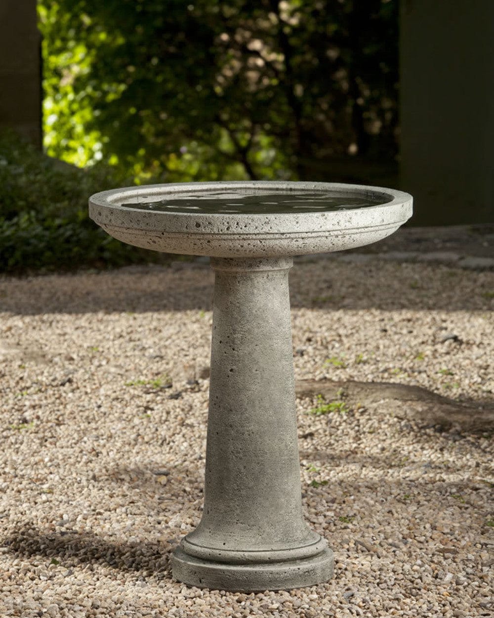 Isleboro Cast Stone Birdbath