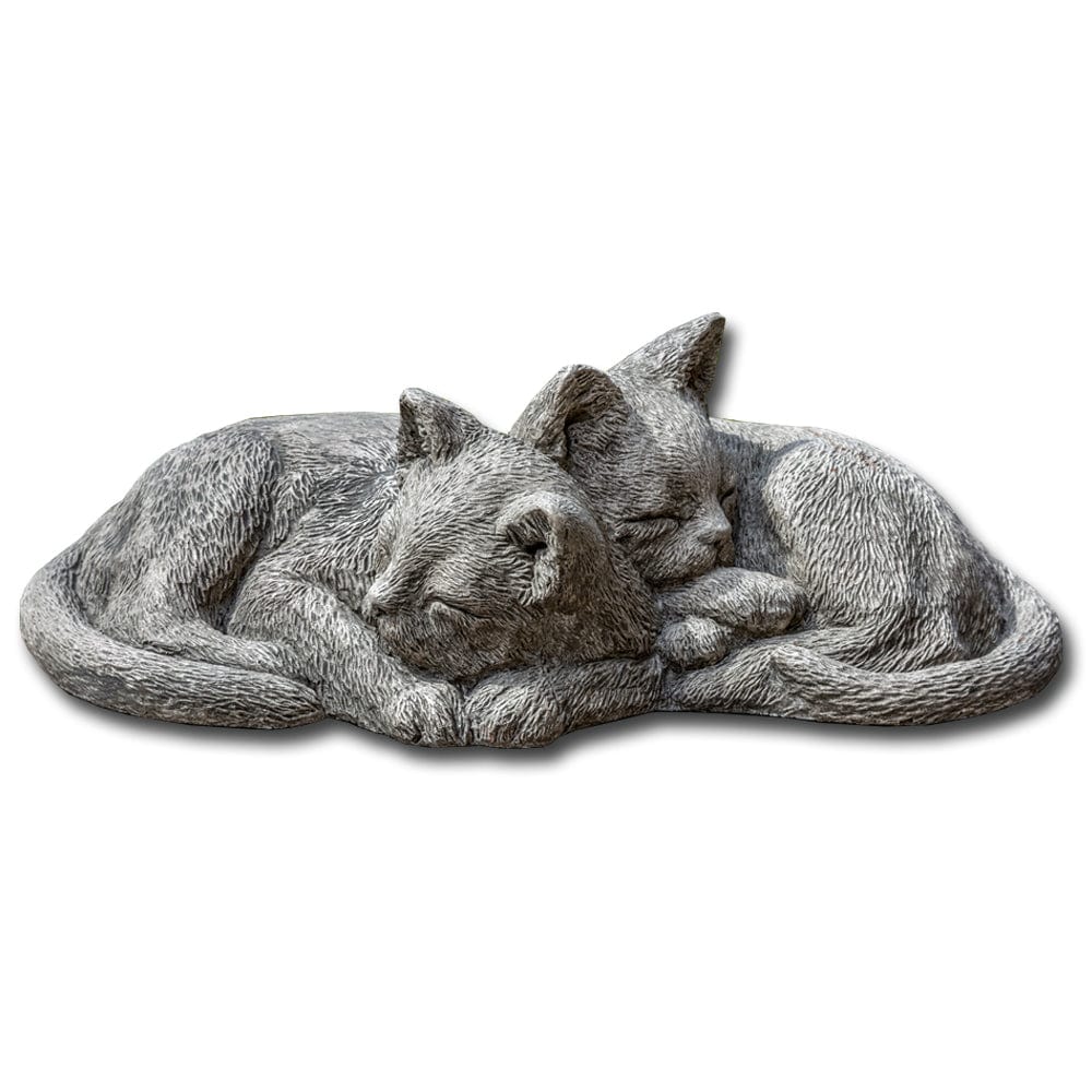 Nap Time Kittens Garden Statue - Outdoor Art Pros