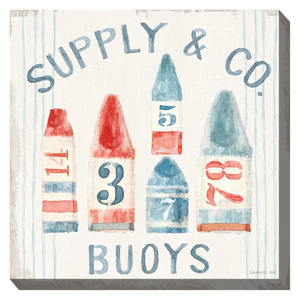 Nautical Supply Outdoor Canvas Art - Outdoor Art Pros