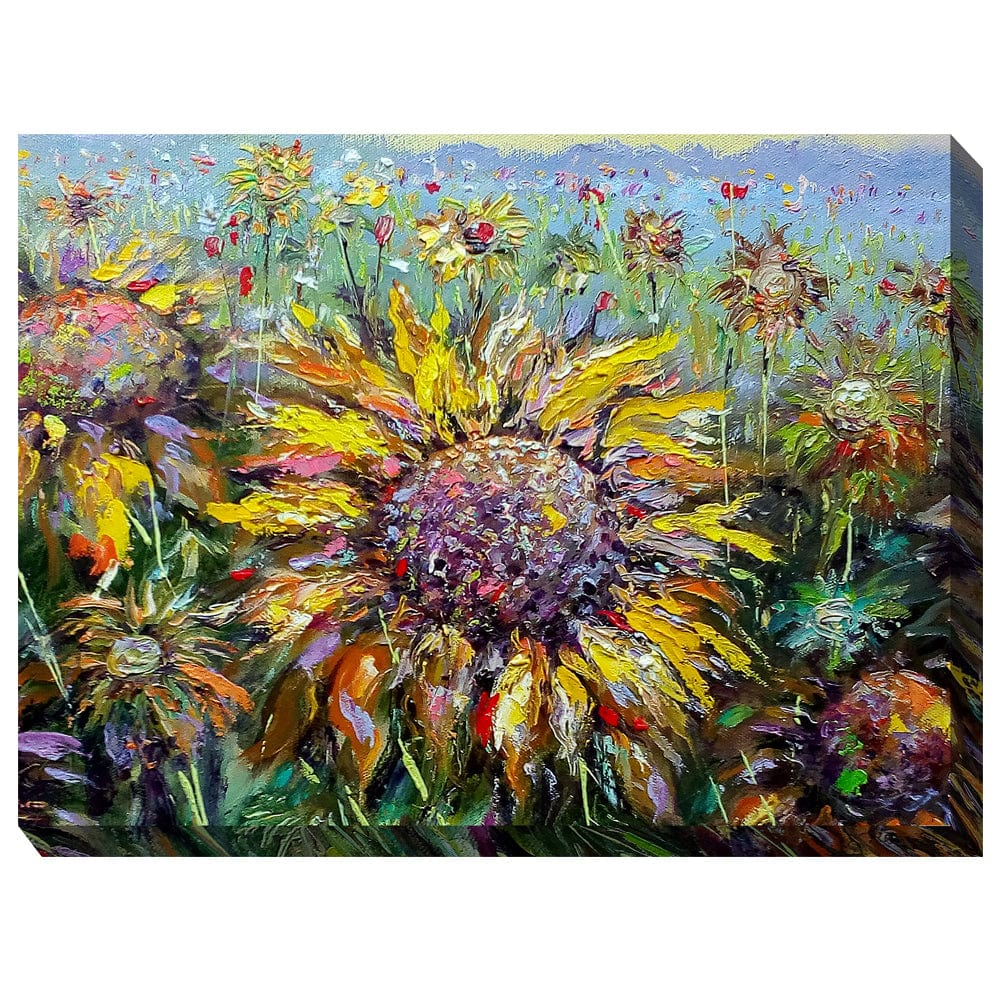 Sun Queen Outdoor Canvas Art - Outdoor Art Pros