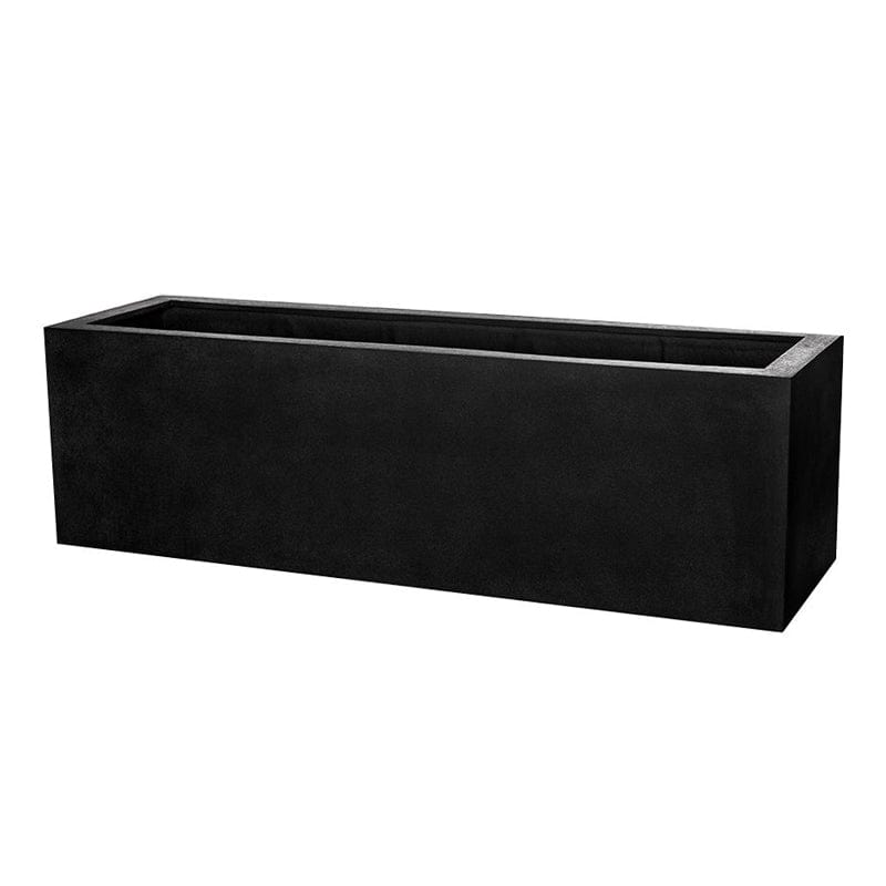 Sandal Planter 591818 Onyx Black Lite - Outdoor Art Pros