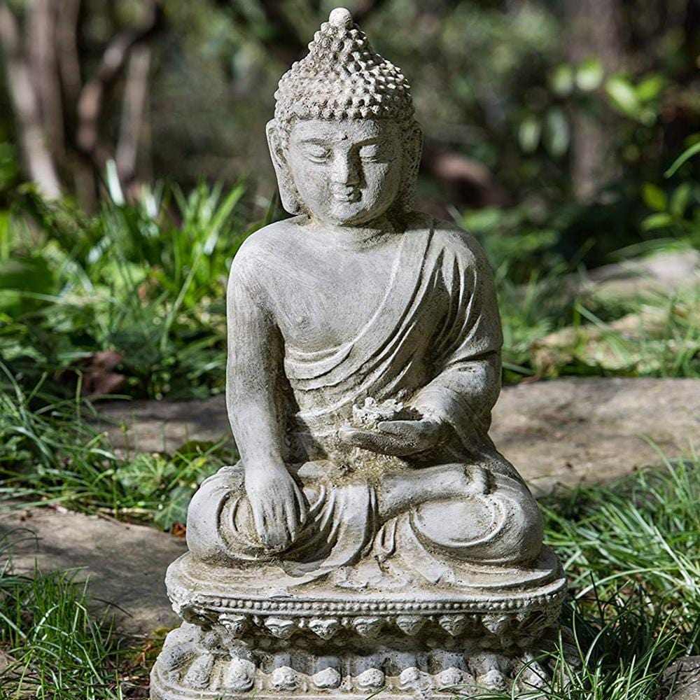 Seated Lotus Buddha - Outdoor Art Pros