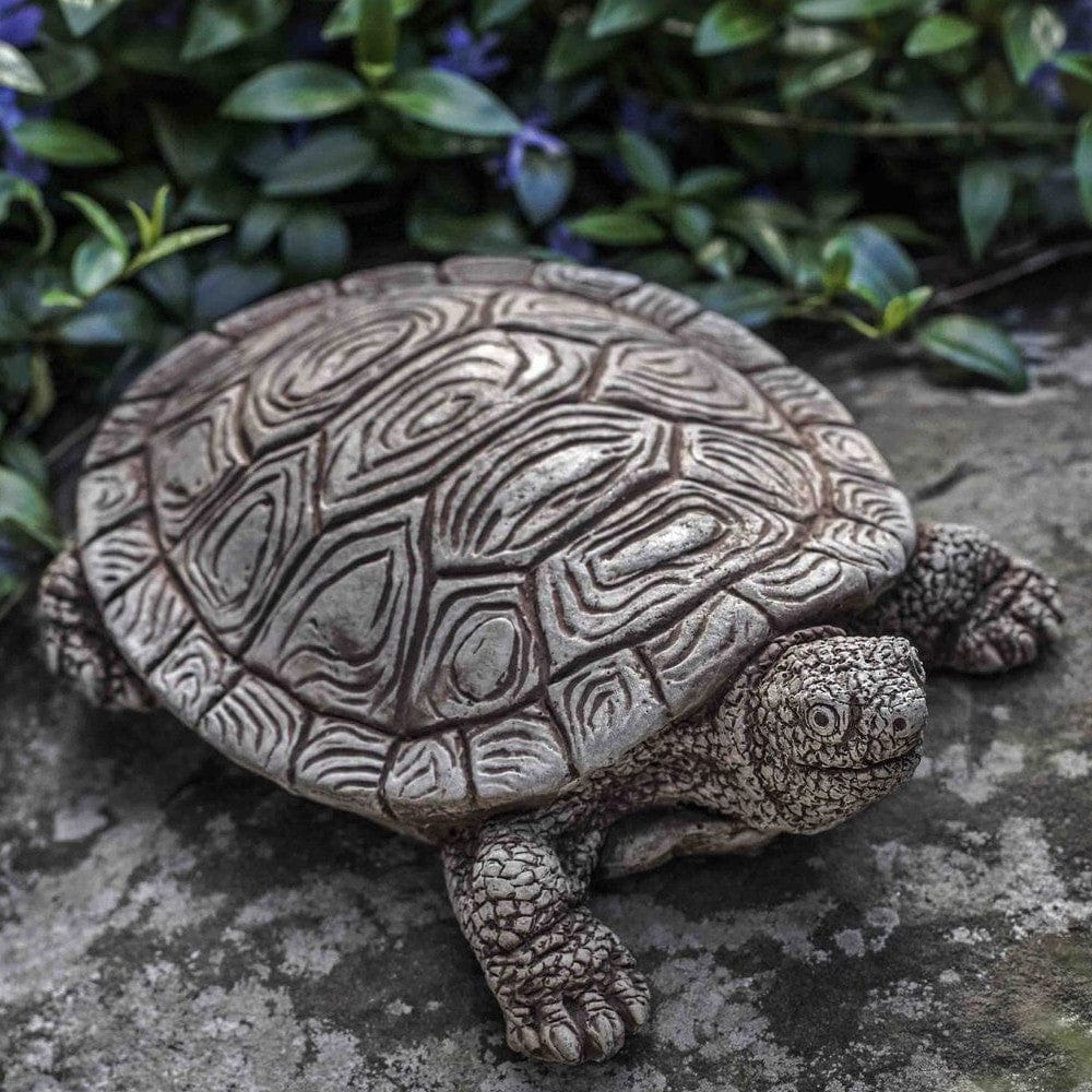 Shelby Cast Stone Turtle Garden Statue