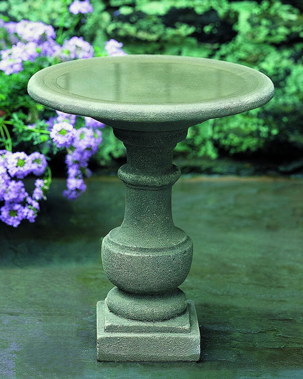 Siena Cast Stone Birdbath | Outdoor Art Pros