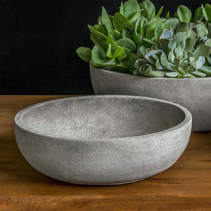 Terrace Bowl | Cast Stone Planter - Small